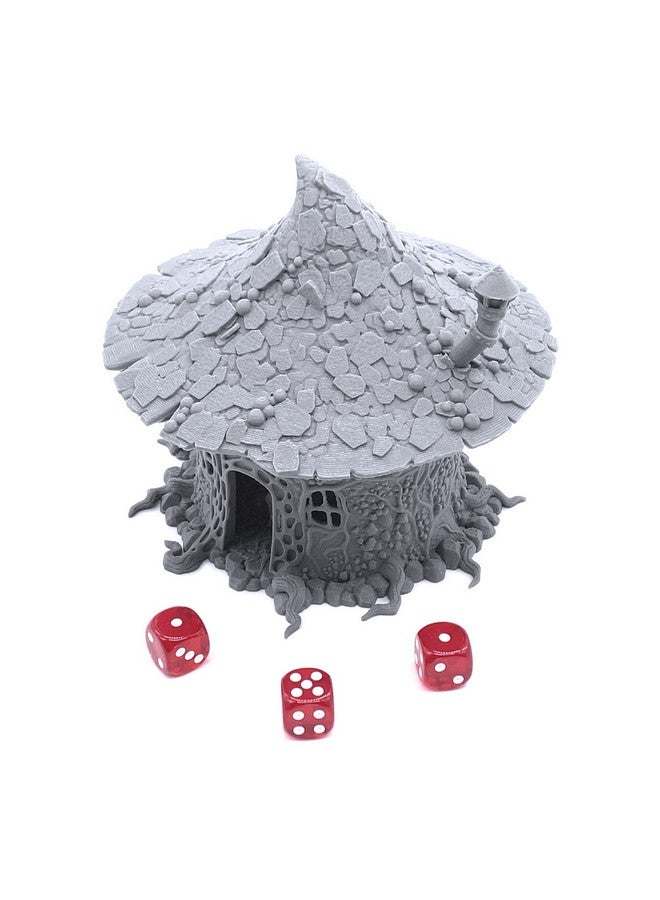 EnderToys Goblin Mushroom Hovel by Printable Scenery - Compatible with Dungeons and Dragons (DND, D&D), 28mm Miniature Wargaming, Tabletop RPGs, Wargame Scenery - Image 2