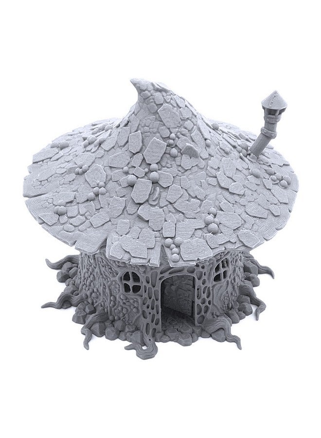 EnderToys Goblin Mushroom Hovel by Printable Scenery - Compatible with Dungeons and Dragons (DND, D&D), 28mm Miniature Wargaming, Tabletop RPGs, Wargame Scenery - Image 1