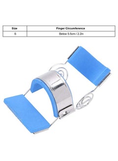 Y&D Finger Splint, Straightener, Stainless Steel Rehabilitation Trainer Sprain Fracture Fixing Straightener for Pain Relief Sport Injuries Basketball(S)  - Image 2