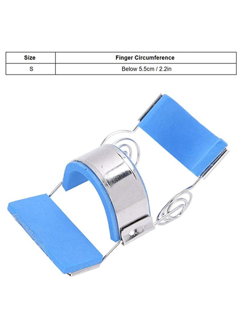 Y&D Finger Splint, Straightener, Stainless Steel Rehabilitation Trainer Sprain Fracture Fixing Straightener for Pain Relief Sport Injuries Basketball(S) - Image 2