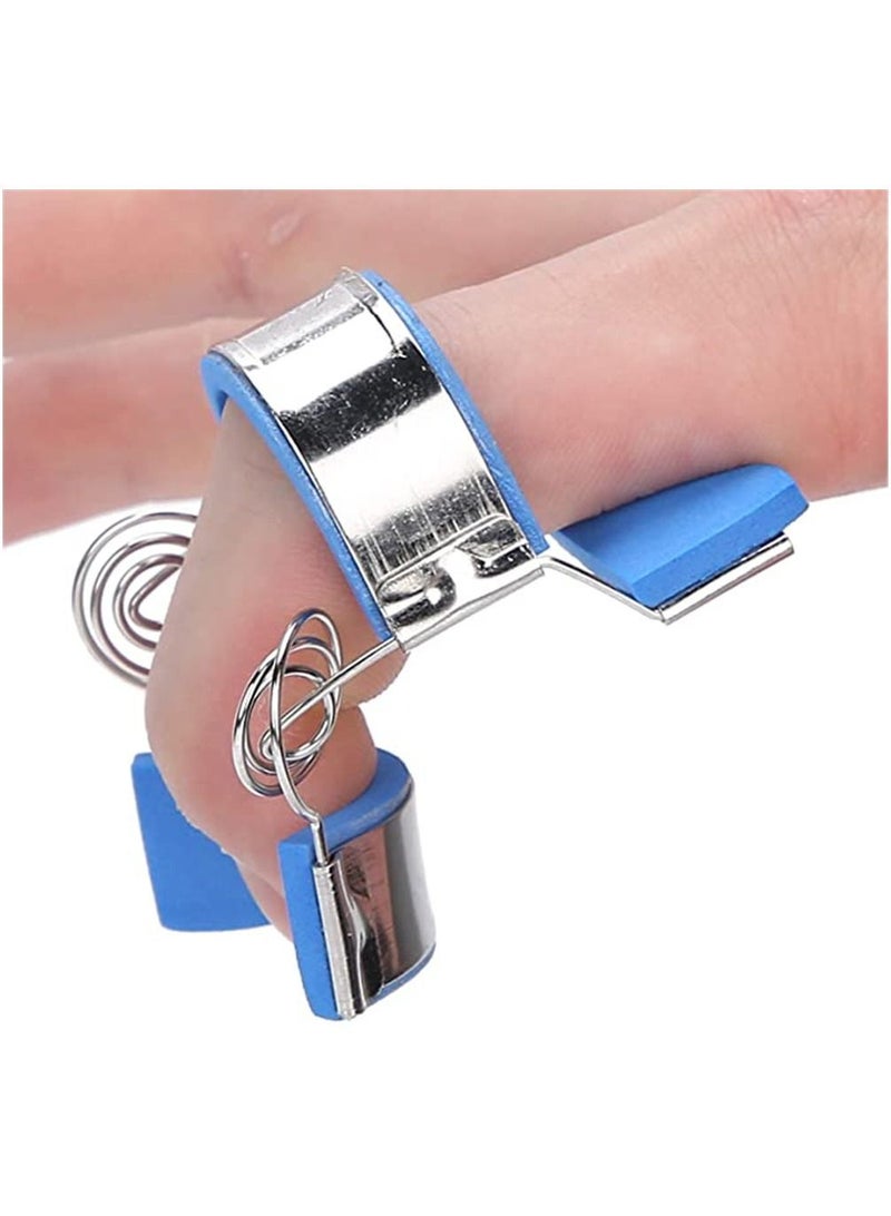 Y&D Finger Splint, Straightener, Stainless Steel Rehabilitation Trainer Sprain Fracture Fixing Straightener for Pain Relief Sport Injuries Basketball(S) - Image 1