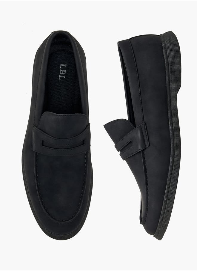 LBL by Shoexpress - Men's Cutout Detail Slip-On Loafers - Image 1