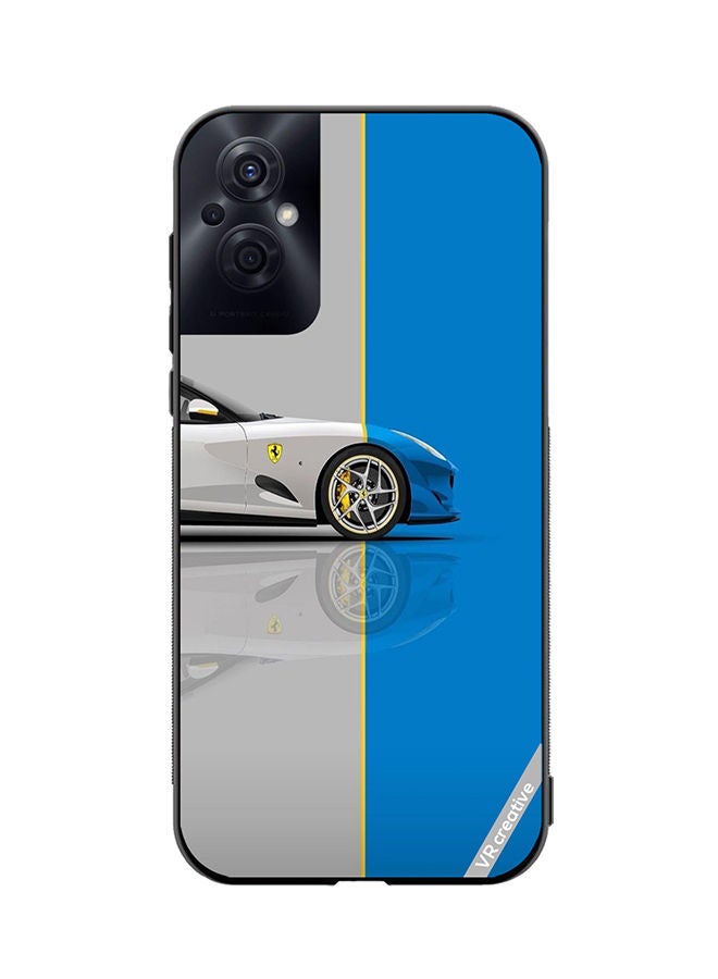VR CREATIVE Protective Case Cover For Oppo Reno8 Z Car Design Multicolour - Image 1
