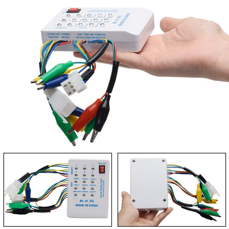 BNYTXV 24V/36V/48V/60V/72V Electro Car E-Bike Scooter Brushless Motor Controller Tester - Image 3