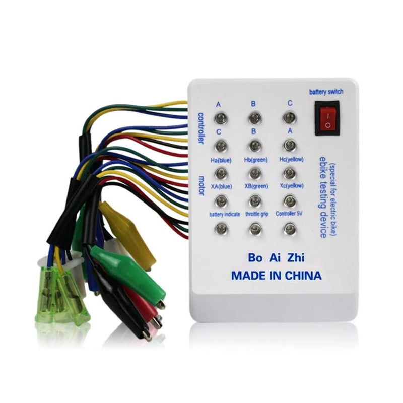 BNYTXV 24V/36V/48V/60V/72V Electro Car E-Bike Scooter Brushless Motor Controller Tester - Image 1