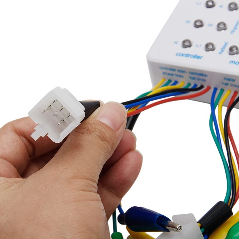BNYTXV 24V/36V/48V/60V/72V Electro Car E-Bike Scooter Brushless Motor Controller Tester - Image 5