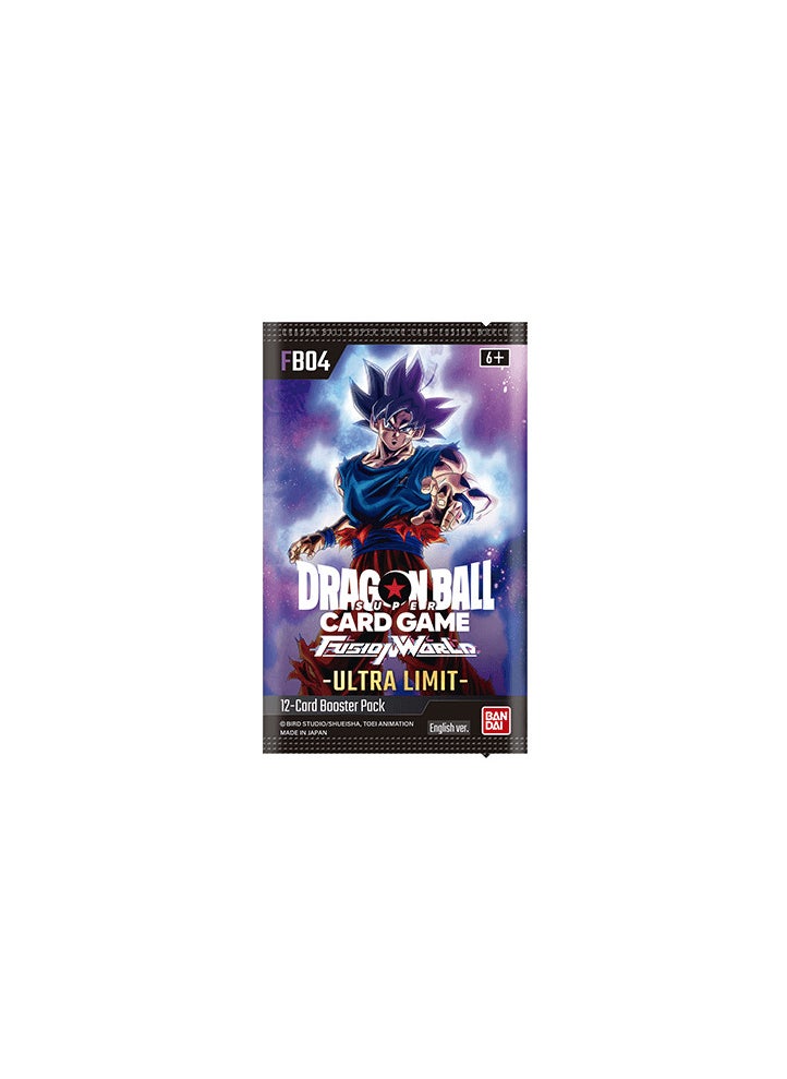 Bandai - Dragon Ball super card game Fusion world Ultra limit FB04 Booster Pack English - Image 1