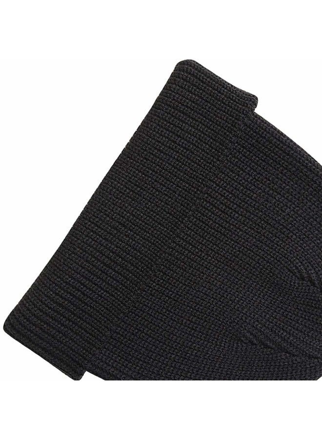 MaxNova Black Beanie hat Knit ski Cap for Men - Image 4