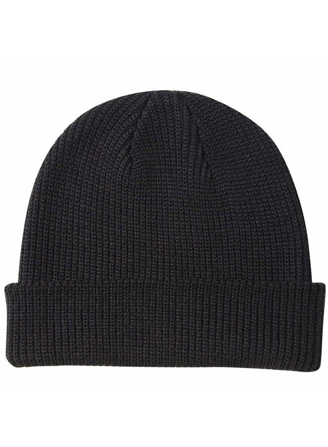 MaxNova Black Beanie hat Knit ski Cap for Men - Image 3