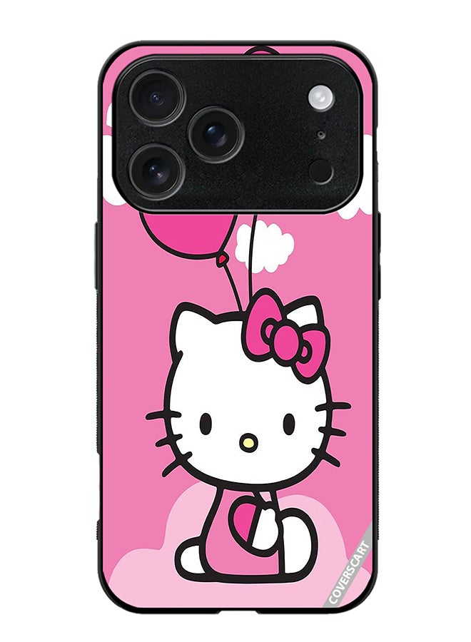 COVERSCART Protective Case Cover For Apple iPhone 17 Pro Max Hello Kitty Design Pink