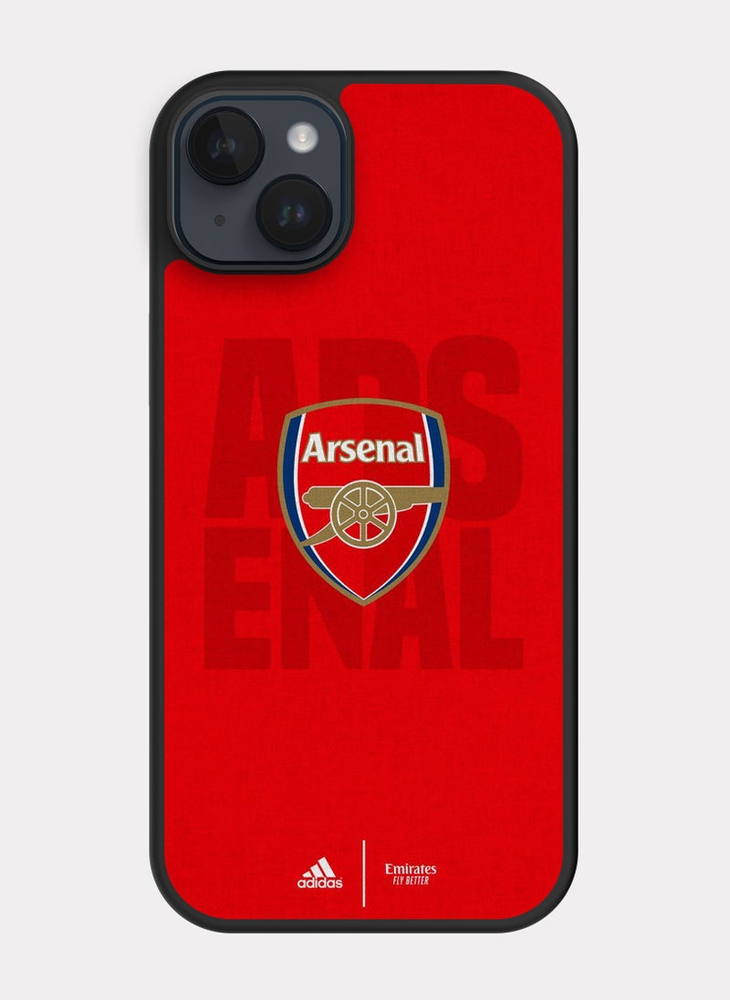 بكسلات كفر ايفون 14 بلس نادي ارسنال اسود - Image 1