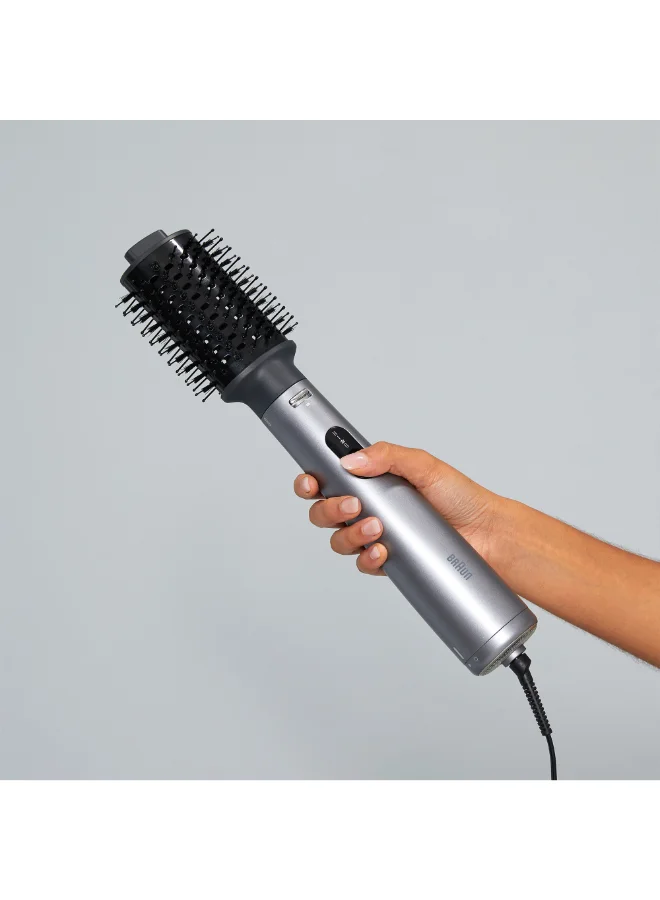 BRAUN Advanced Care, Hair Drying, Volumiser And Smoothing Air Brush Bras430Sde - Ionic Grey