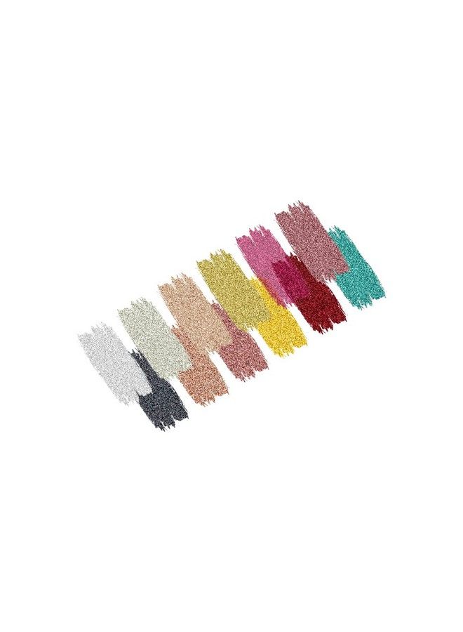 matt look Mattlook Glitterz N Highlight 18 Color Glittering Eyeshadow Palette Classic Edition (18Gm) - Image 5