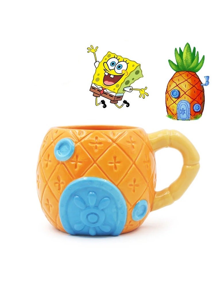 HOMESTAR Sponge Bob House Design Ceramic Cup - Image 3