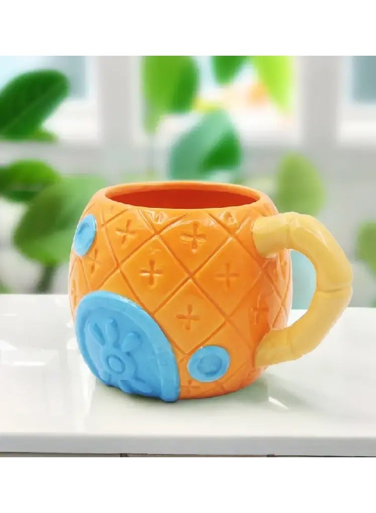 HOMESTAR Sponge Bob House Design Ceramic Cup - Image 2
