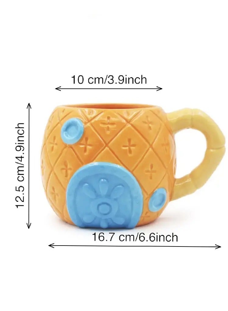 HOMESTAR Sponge Bob House Design Ceramic Cup - Image 4