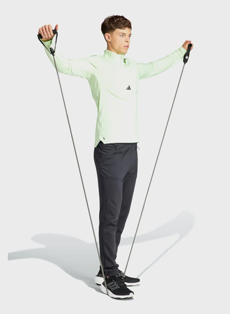 Adidas Quarter Zip Through