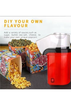 Hot Air Popcorn Popper Maker With Measuring Cup To Portion Popping Corn Kernels + Melt Butter 1400 W DAPP150V2RD04 Red - pzsku/Z2F25710A49E1813E75B9Z/45/_/1730539367/760222c4-e065-468c-9b59-9c96622a24be