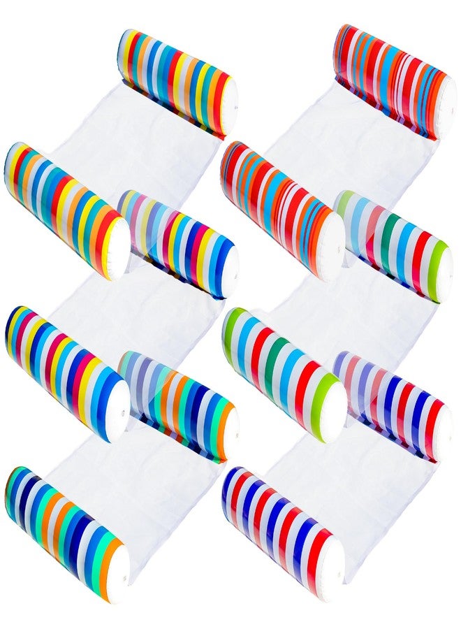 FindUWill Pool Hammock Float - 6 Pack Water Hammocks 4-in-1 (Saddle, Hammock, Lounge Chair, Drifter) Multi-Purpose Pool Floats, Lake Beach Floating Loungers for Adults - Image 1