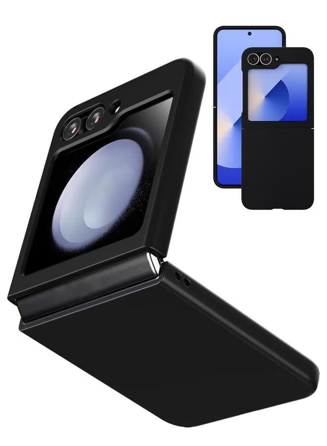 For Samsung Galaxy Z flip6 Case Shockproof Protective Phone Case for Galaxy Z flip6 5G - Black - Image 1