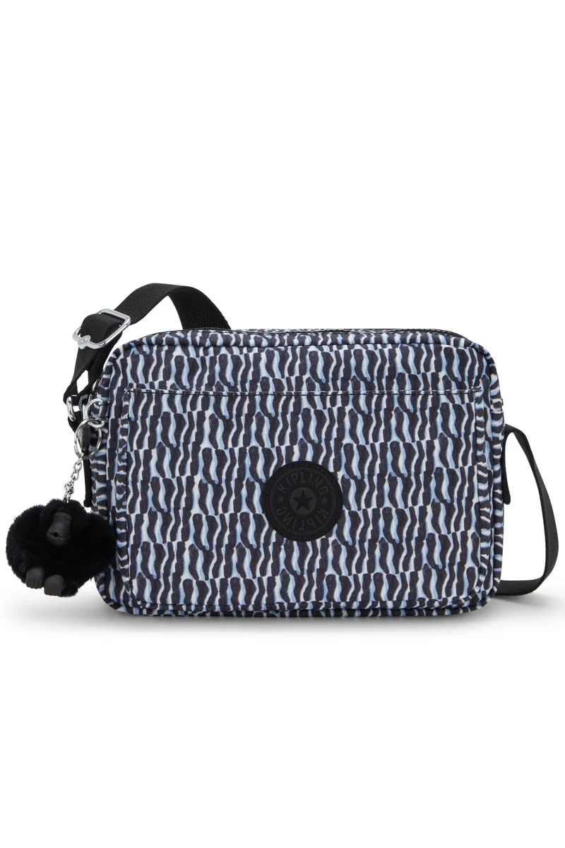 kipling Abanu M, Medium Crossbody Female Bag - Holiday Waves