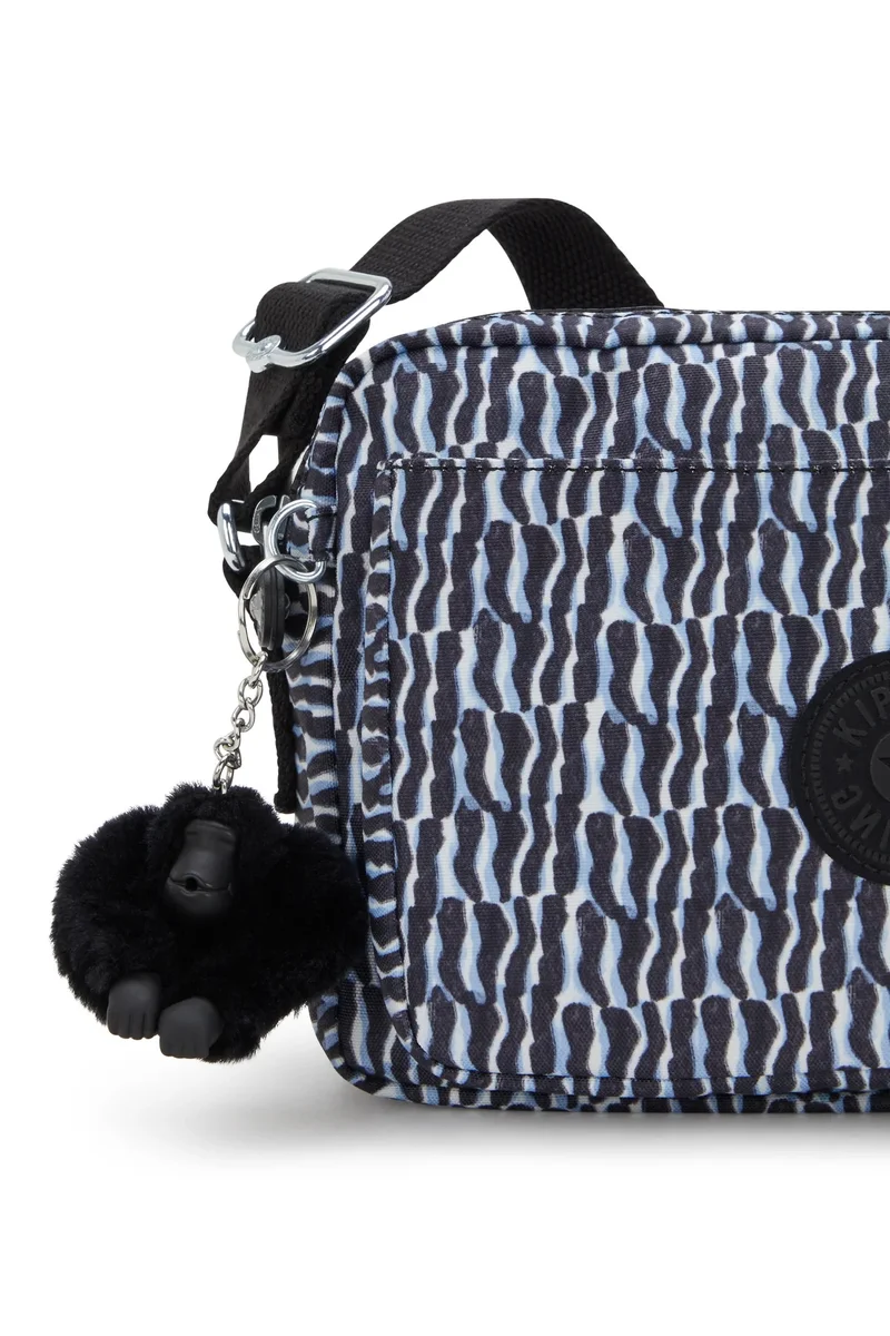 kipling Abanu M, Medium Crossbody Female Bag - Holiday Waves