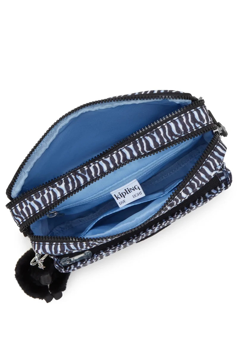 kipling Abanu M, Medium Crossbody Female Bag - Holiday Waves