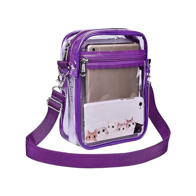 KBT Women's Korean Style Crossbody PVC Bag Waterproof - Image 5
