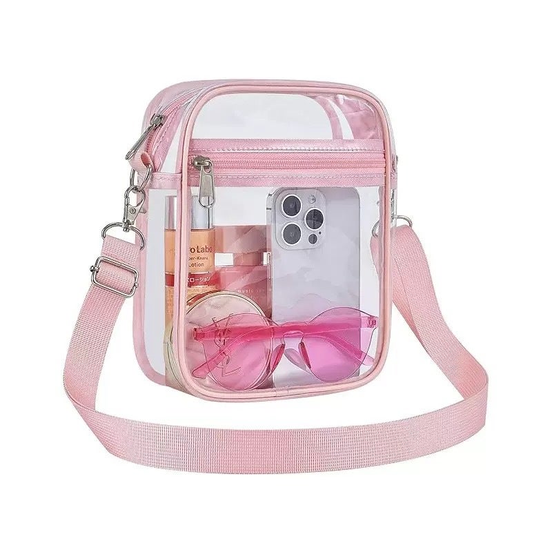 KBT Women's Korean Style Crossbody PVC Bag Waterproof - Image 3