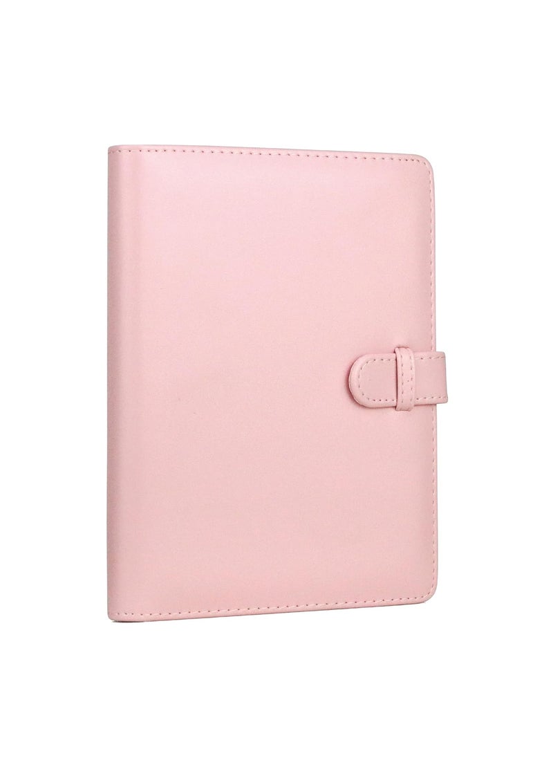 ZIKKON ZIKKON 128 Pockets Lock Photo Album Compatible with Fujifilm Instax Mini 12 11 90 70 99 9 8S 8 7S Instant Camera Polaroid Snap SnapTouch PIC300 Z2300 Mint Zip Instant Camera PrinterBlush pink  - Image 2