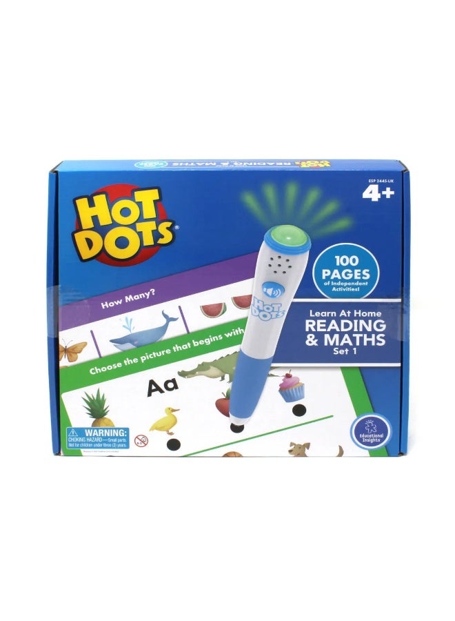 Learning Resources Hot Dots Learn At Home Reading And Maths Set 1, Interactive Learning System With Pen And 2 Activity Books, Ages 4 Plus - Image 5