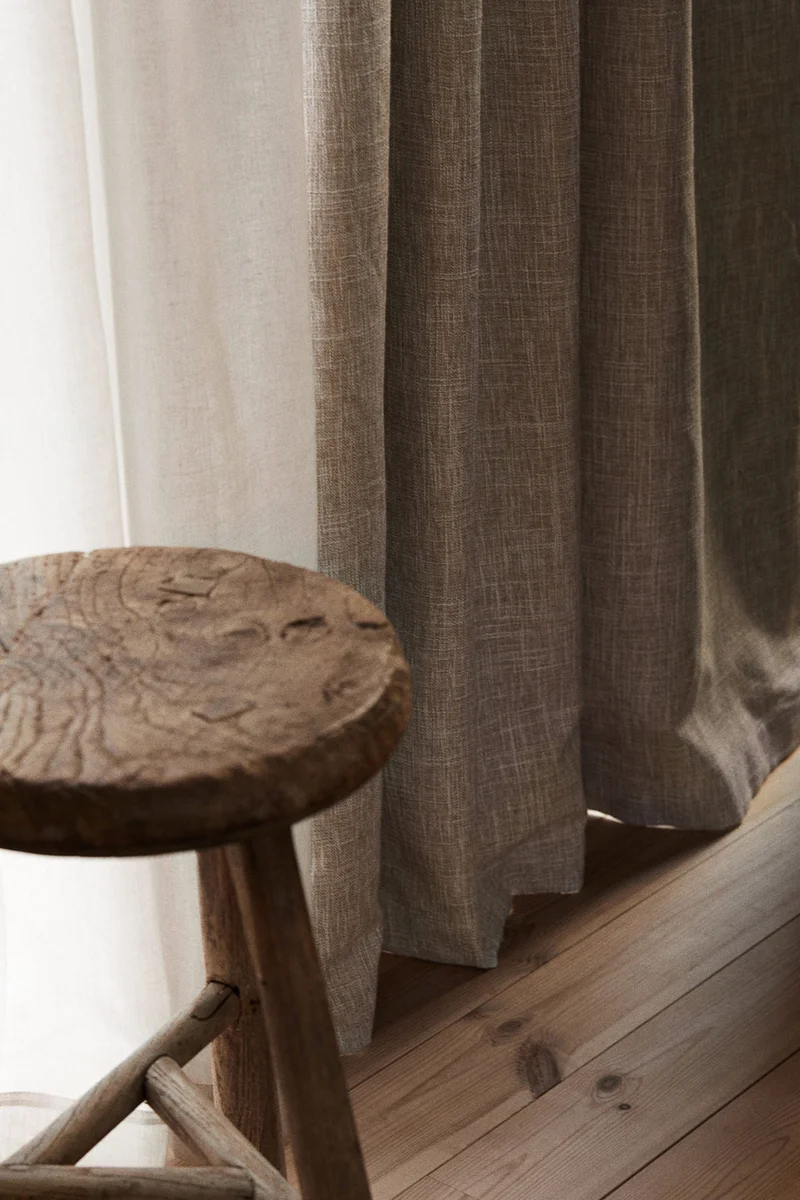 H&M 1-pack wide blackout curtain length