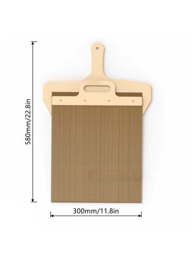 Cross-border 2024 American Sliding Pizza Shovel Sliding Pizza Peel Pizza Storage Board Baking Utensils-Size:High Temperature Cloth - Image 1
