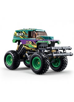 Sluban Sluban - Power Bricks Wind-up Bigfoot Green & Purple Speed Kixx 252 Pieces - M38-B1161  - Image 2