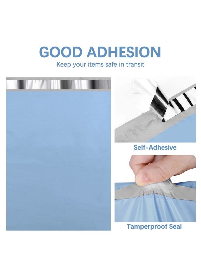 Metronic Poly Mailers 14.5X19 200Pcs Large Shipping Bags For Clothing Durable Shipping Envelopes Mailing Bags For Small Business Waterproof And Tearproof Poly Bags Blue - Image 3