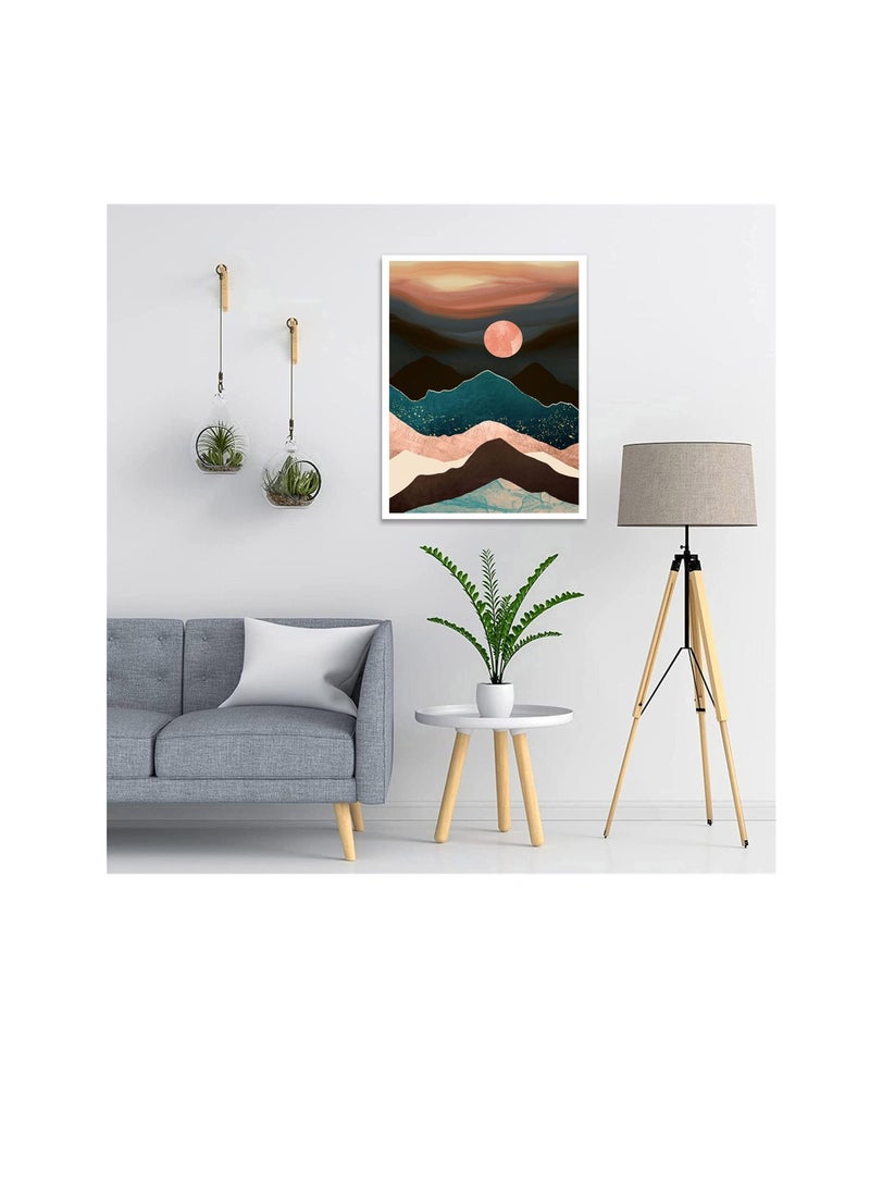 KASTWAVE Diamond Painting Mountain Kit Art Kits for Adults Abstract Scenery Paint with Diamonds Round Gift Wall Decor - Image 2