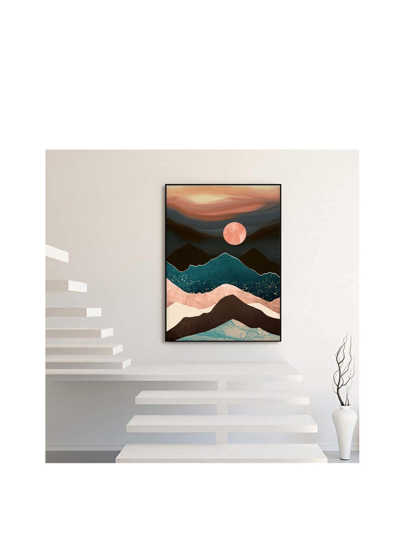 KASTWAVE Diamond Painting Mountain Kit Art Kits for Adults Abstract Scenery Paint with Diamonds Round Gift Wall Decor - Image 3