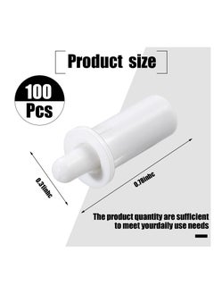SYOSI 100 Pcs Shutter Repair Pins, Spring Loaded Repair Pins, Replacement Plantation Shutter Pins, Damper Replacement Repair Pins, Loaded Repair Pin, Drapery Spring Window Tools Supplies  - Image 3
