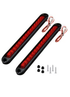 KASTWAVE 15 LED Trailer Brake Tail Light, LED Bar Stop Turn Tail Lights Waterproof Assembly Brake Strip Red Light for Marine Boats Golf Cart Offroad Truck RV UTV ATV  - Image 1