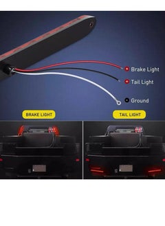 KASTWAVE 15 LED Trailer Brake Tail Light, LED Bar Stop Turn Tail Lights Waterproof Assembly Brake Strip Red Light for Marine Boats Golf Cart Offroad Truck RV UTV ATV  - Image 5