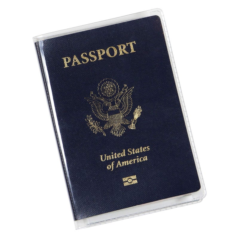 Millennial Essentials unisex-adult Waterproof Clear Passport Cover Plastic Passport Protector Vinyl ID Card Protector Case Holder Travel Pack of 6, - Image 1