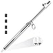 LUMITECO Dual Head Tire Pressure Gauge Heavy Duty Extension Air Tire Gauge for Tire Pressure Range 10150PSI 110BAR Straight Foot Dual Head Chuck Auto Service Gage for CarSemi TruckRVMotorcycle - Image 2