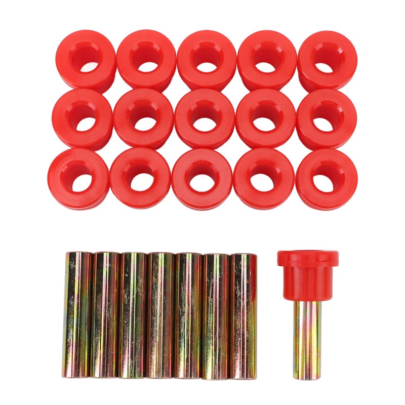 Spring Bushing Kit 1015583 Golf Cart Rear Leaf Spring Polyurethane Bushing and Sleeves Replacement for E‑Z‑GO TXT Medallst 1994‑Up - Image 1