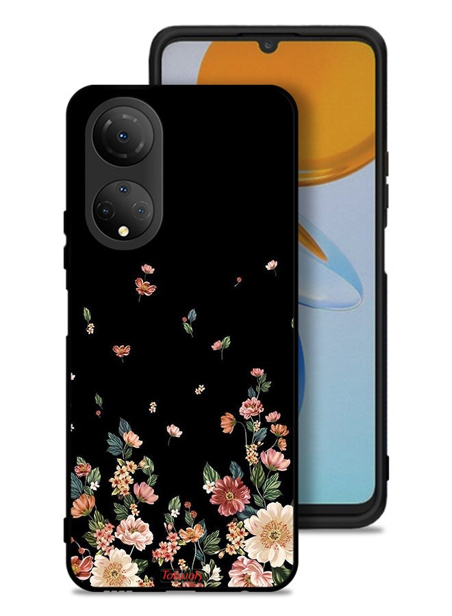 Tolwak Honor X7 Protective Case Cover Small Flowers In Bottom - Image 1