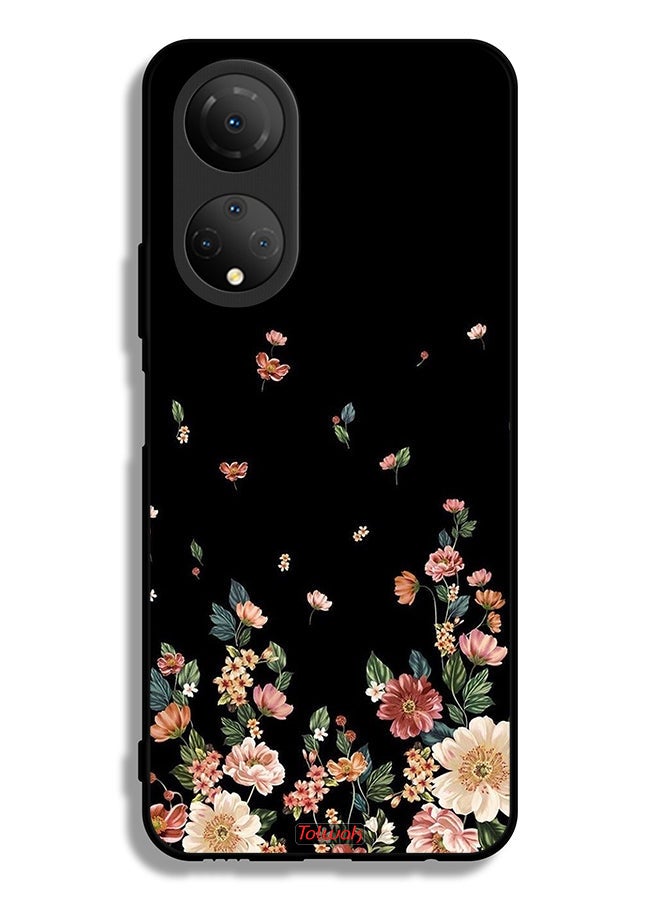 Tolwak Honor X7 Protective Case Cover Small Flowers In Bottom - Image 2