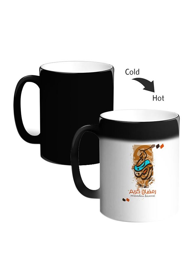 RKN Ramadan Kareem Printed Magic Coffee Mug Multicolor 11 ounce - Image 1