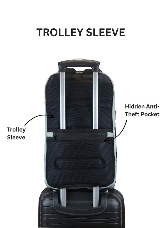 Ligo Urban X Laptop Backpack, Professional Travel Office Bag with Dedicated Laptop Compartment, Breathable Mesh Pockets - Image 5