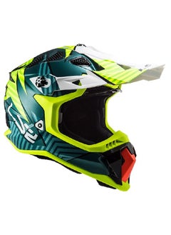 LS2 LS2 HELMET SUBVERTER EVO MX700 ASTRO  COBALT H -V YELLOW LARGE SIZE  - Image 3