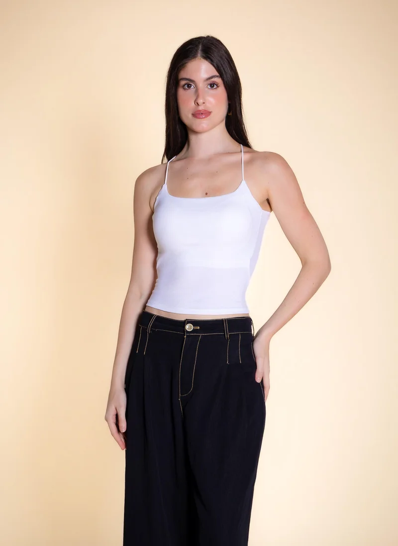 شايبس THIN STRAP PADDED TANK TOP