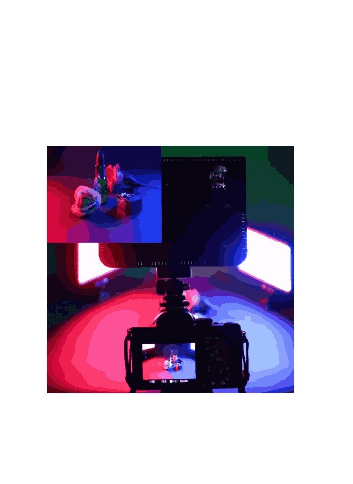 PROMAGE Promage P24C RGB LED Video Light – Full-Color Panel with 16 Million Colors, 2500K–8500K CCT, 20 Scene Effects, CRI ≥95, Adjustable Brightness – Ideal for Photography & Videography  - Image 4